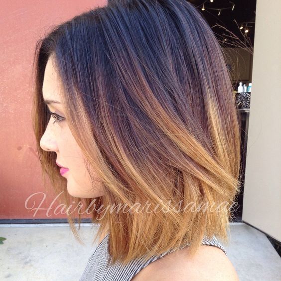 Ombre Bob Hairstyles