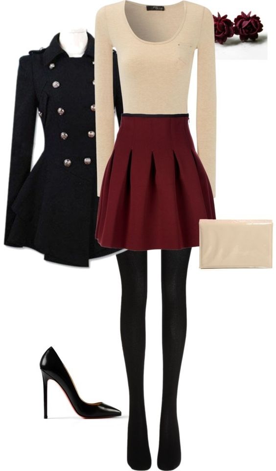 Classic Polyvore Outfits For Winter