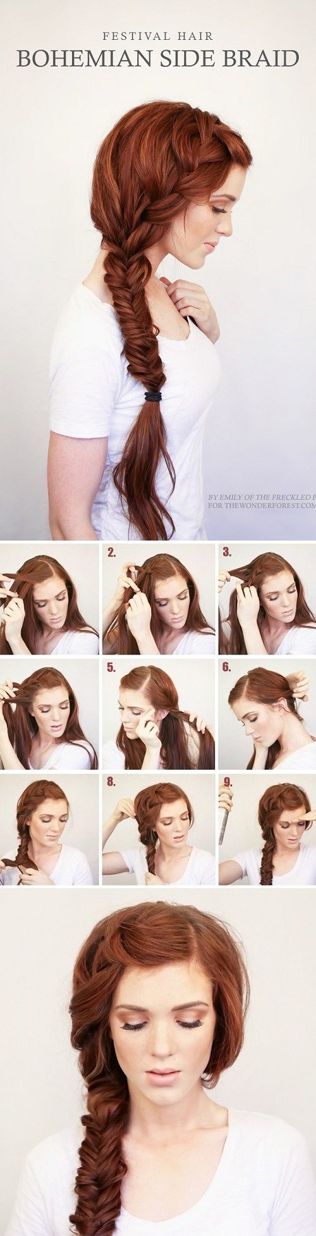 Hair Tutorials for Long Hair and Medium Length Hair