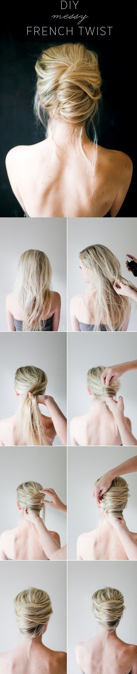 Hair Tutorials for Long Hair and Medium Length Hair