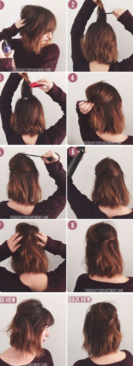 Hair Tutorials for Long Hair and Medium Length Hair