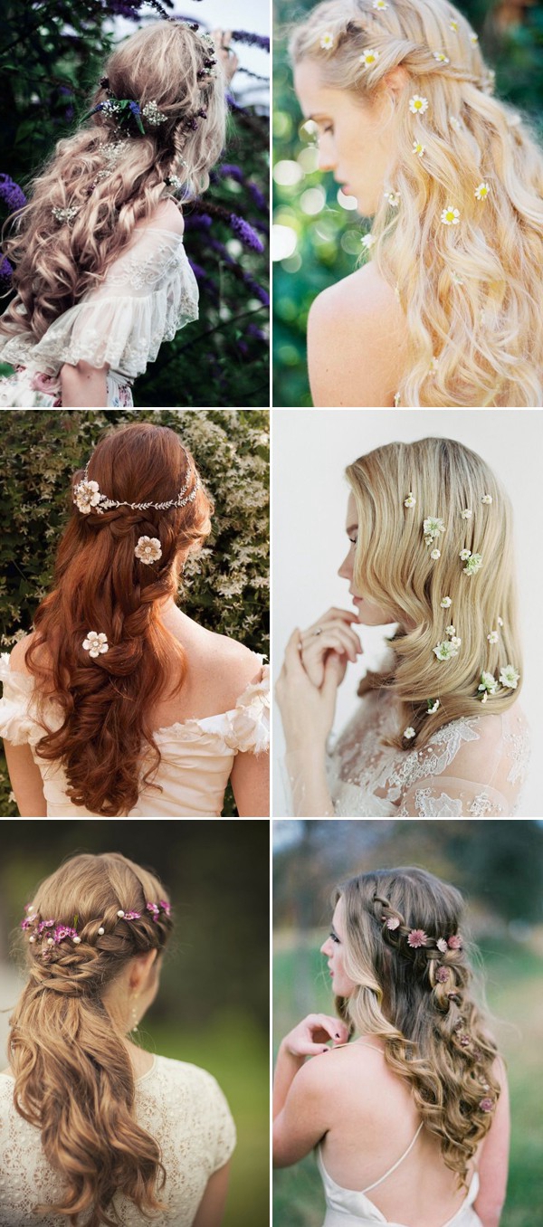 half-up-half-down-wedding-hairstyles-with-flowers