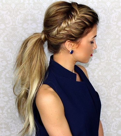 Cute Ponytails for Long & Medium Length Hair