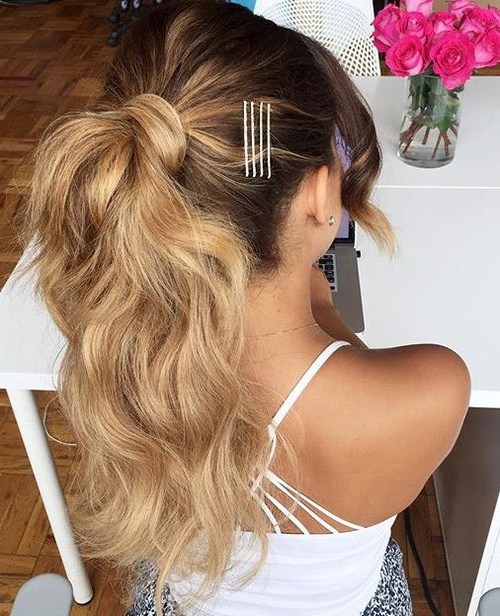 Cute Ponytails for Long & Medium Length Hair