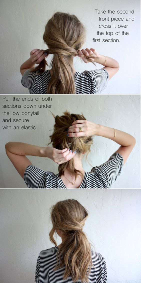 Cute Ponytails for Long & Medium Length Hair