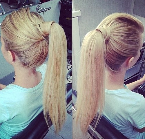 Cute Ponytails for Long & Medium Length Hair