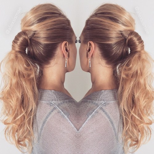 Cute Ponytails for Long & Medium Length Hair