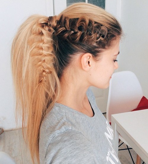 Cute Ponytails for Long & Medium Length Hair