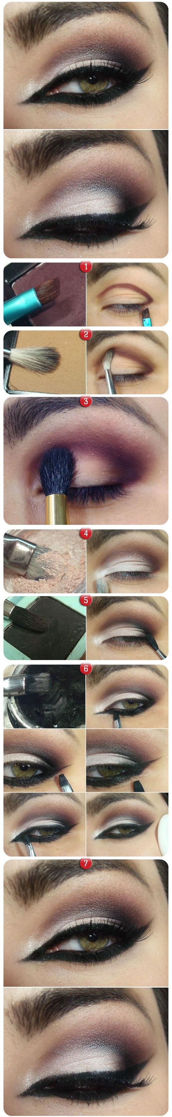 simple step by step smokey eye tutorial for beginners