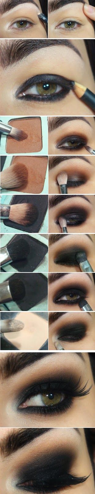 simple step by step smokey eye tutorial for beginners