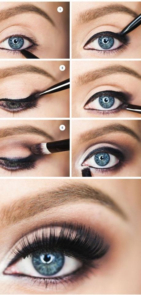 Step By Step Makeup Tutorials For Blue Eyes