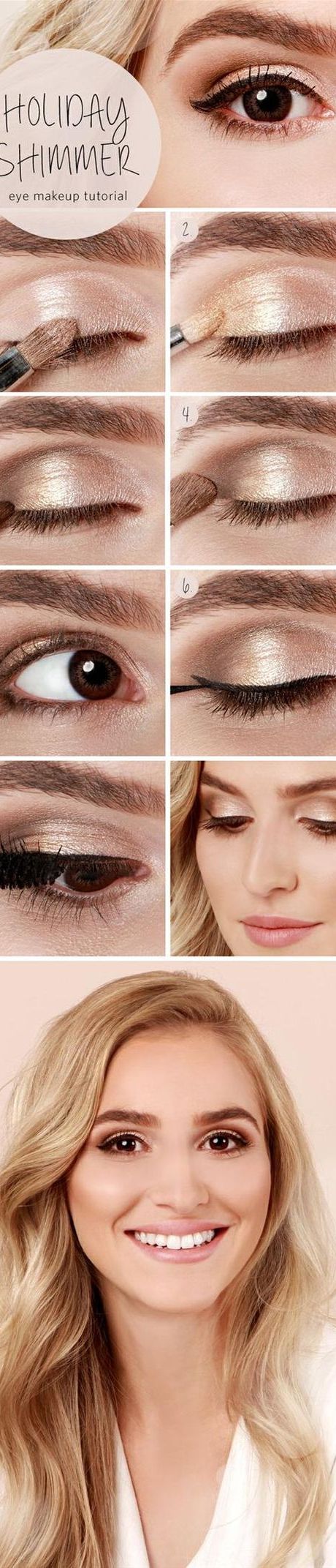 Step By Step Makeup Tutorials For Brown Eyes