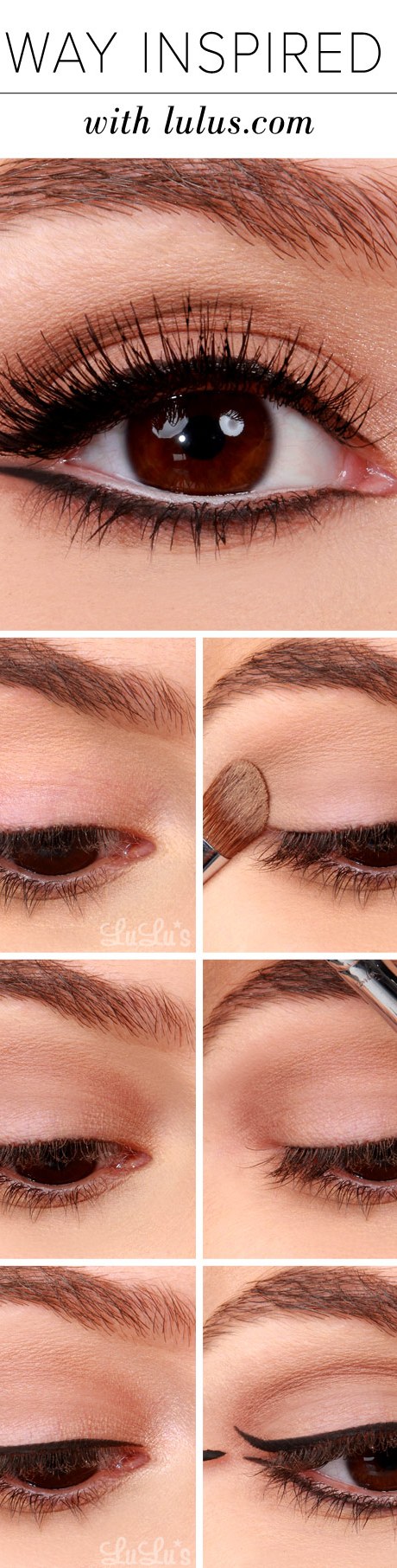 Step By Step Makeup Tutorials For Brown Eyes