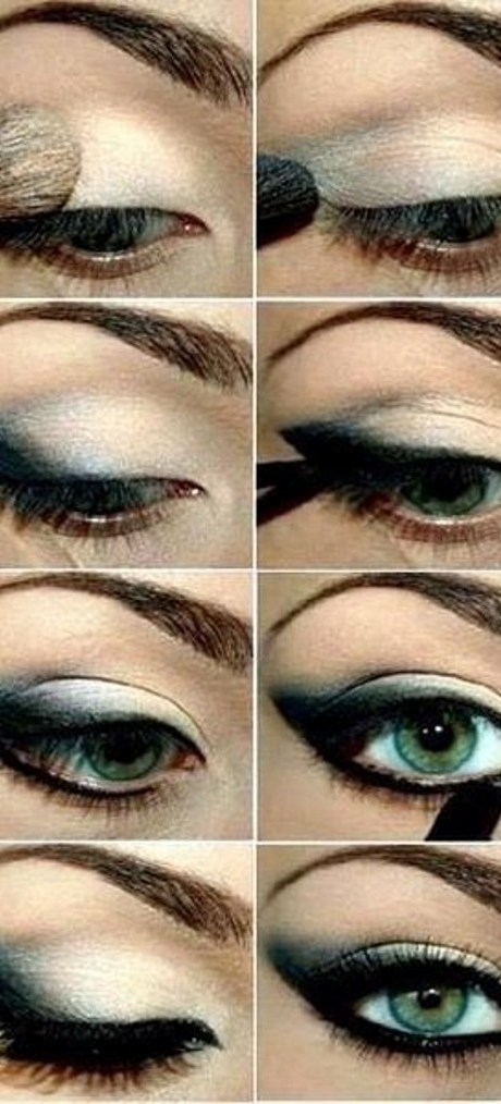 Step By Step Makeup Tutorials For Green Eyes