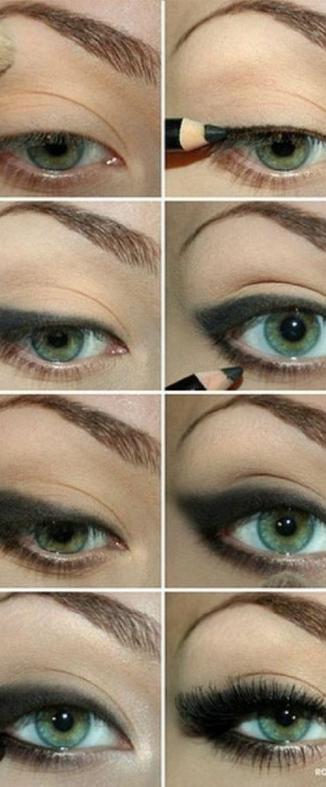 Step By Step Makeup Tutorials For Green Eyes