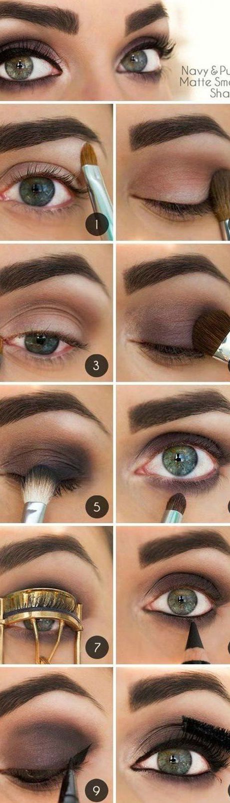 Step By Step Makeup Tutorials For Green Eyes