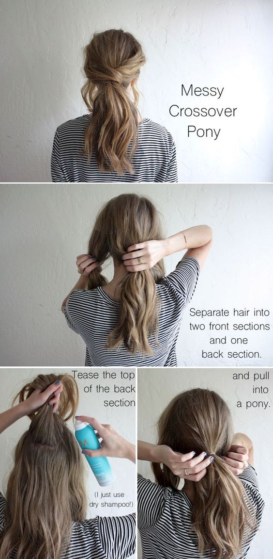 Step By Step Ponytail Tutorial