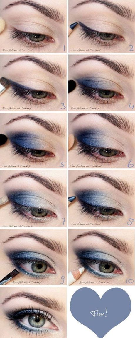 Step By Step Smokey Eye Makeup Tutorials