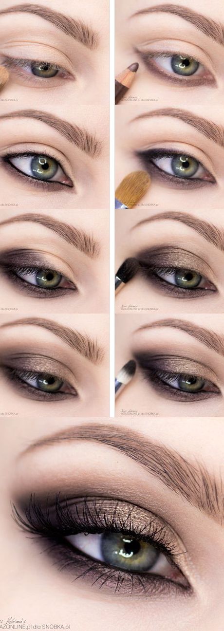 Step By Step Smokey Eye Makeup Tutorials