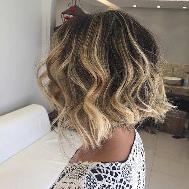 Balayage Short Hairstyles