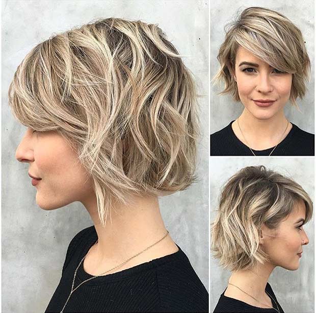 Balayage Short Hairstyles