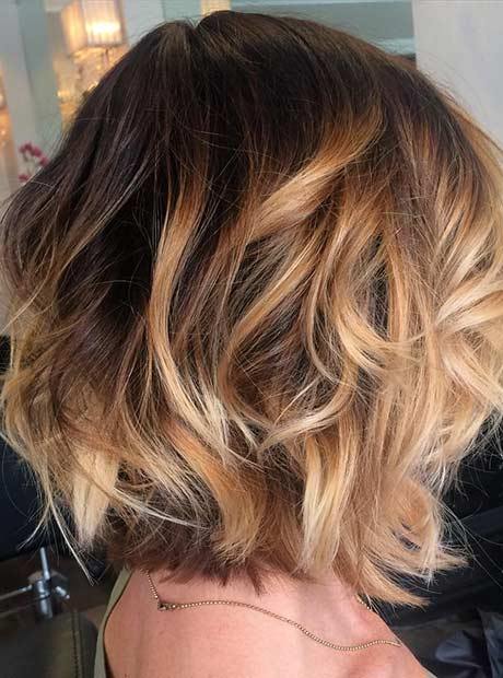 Balayage Short Hairstyles