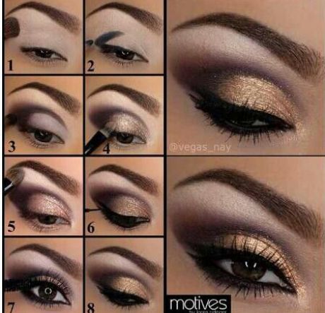 Easy Step By Step Eyeshadow Tutorials for Beginners