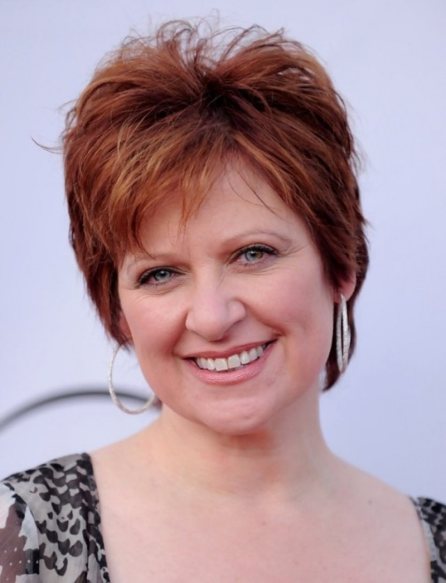 short hairstyles for thick hair women over 50