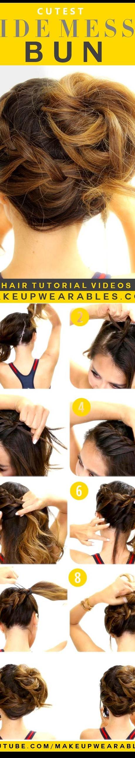 Simple Easy Step by Step Braid Tutorials