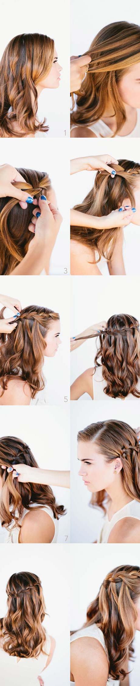 Simple Easy Step by Step Braid Tutorials