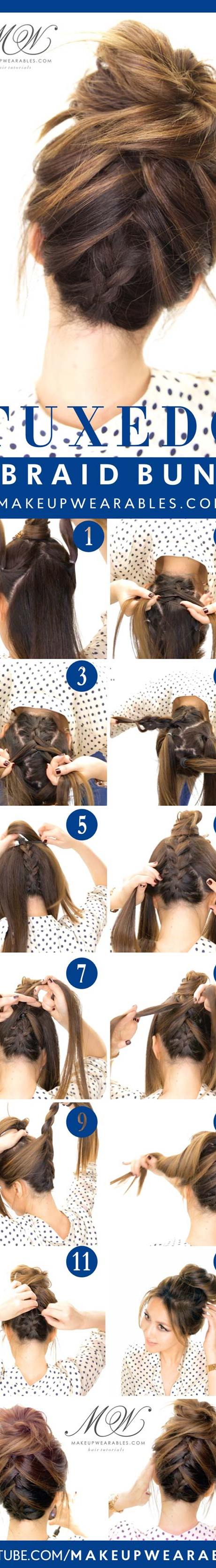 Simple Easy Step by Step Braid Tutorials