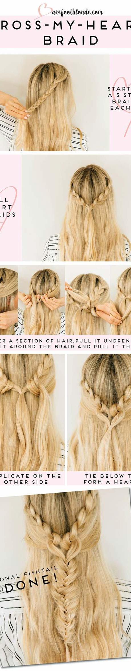 Simple Easy Step by Step Braid Tutorials