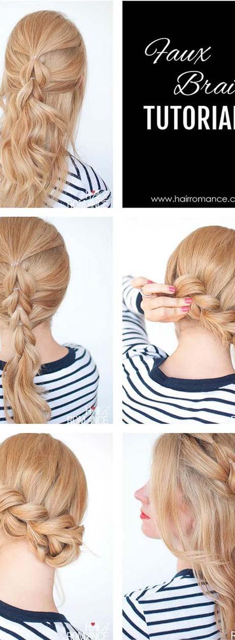 Simple Easy Step by Step Braid Tutorials