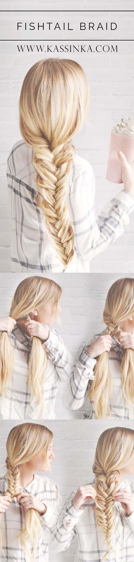 Simple Easy Step by Step Braid Tutorials