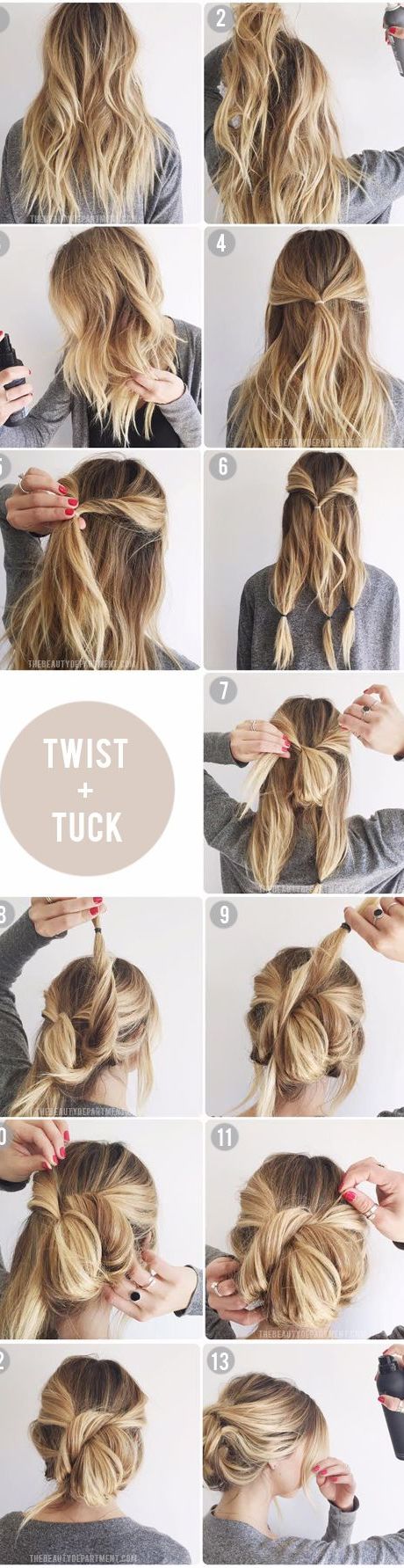 Step by Step Updo Tutorials