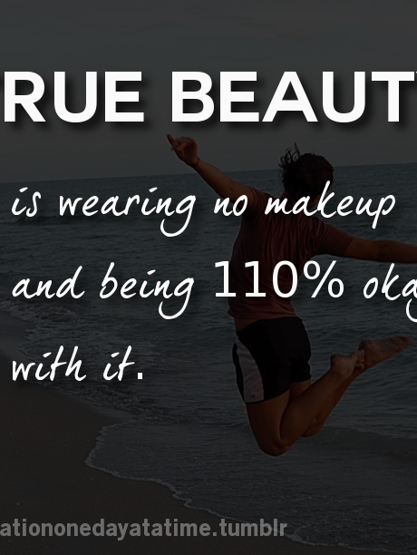 no makeup quotes