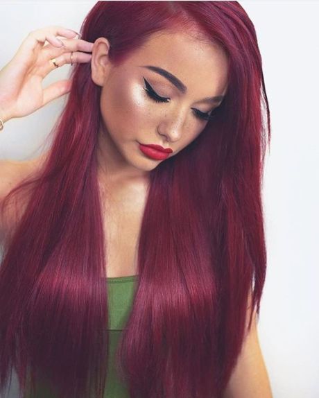 Red Hairstyles and Haircuts Ideas