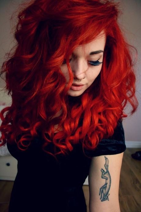 Red Hairstyles and Haircuts Ideas