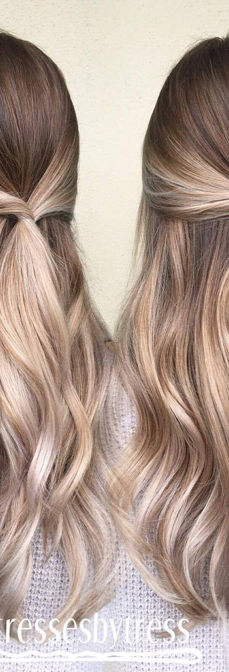 Beautiful Blonde Balayage Hair Color Ideas