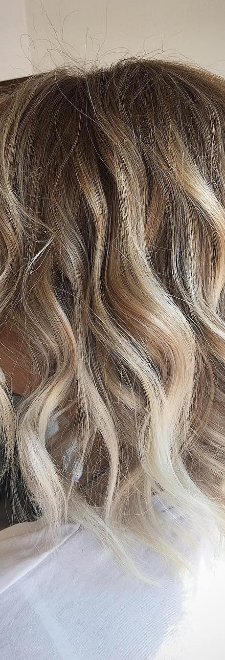 Beautiful Blonde Balayage Hair Color Ideas