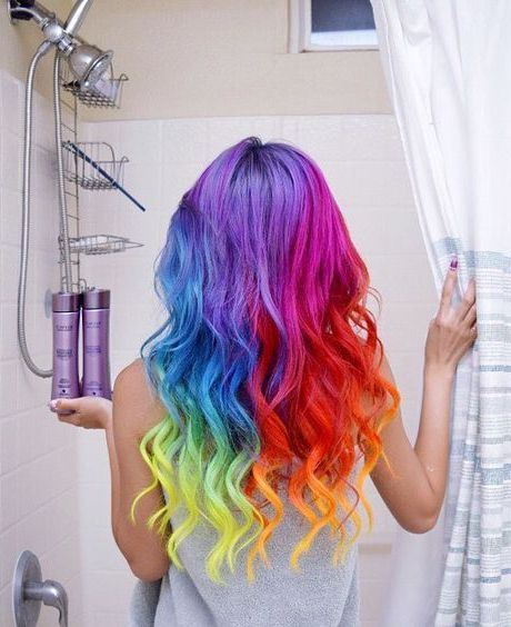 How To Pull Off Colorful Hair At Home