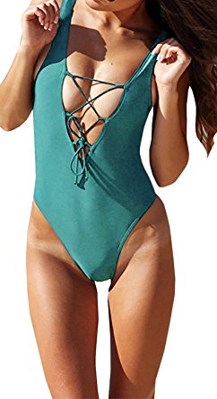 Zero City Lace Up Monokini