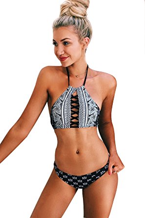 Cupshe Fashion Lace Up Bikini