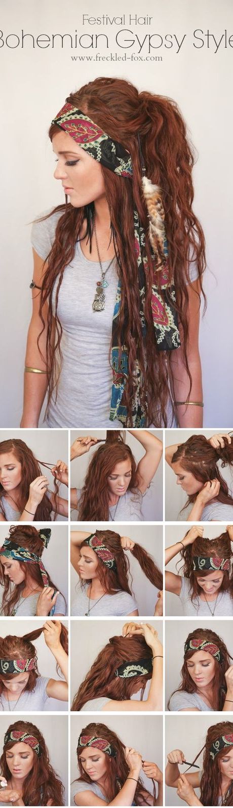 10 Beautiful Bohemian Hairstyles You'll Want To Try