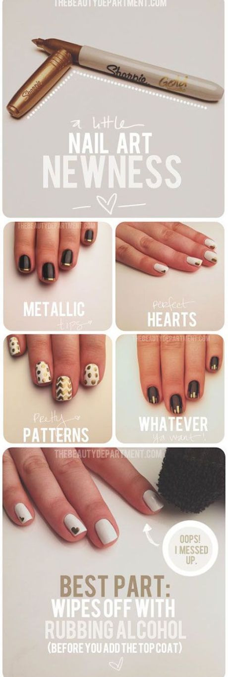 10 Easy Nail Designs You Can Do At Home