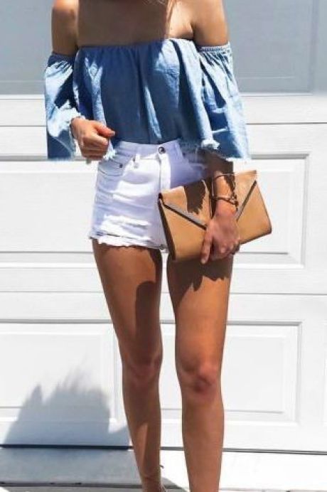 How to Wear High-Waisted Shorts