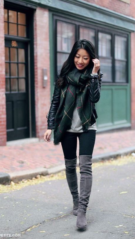 How to Wear Knee-High Boots