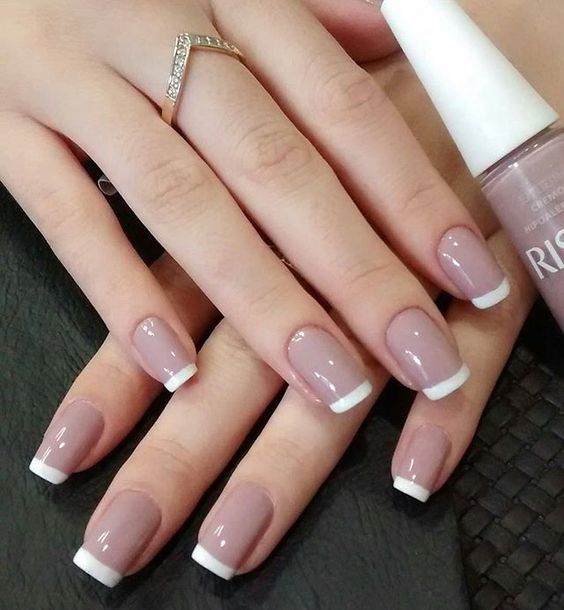 How to Achieve Flawless DIY French Tips - 30 French Manicure Designs