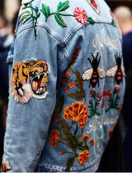 How to Wear Embroidered Denim