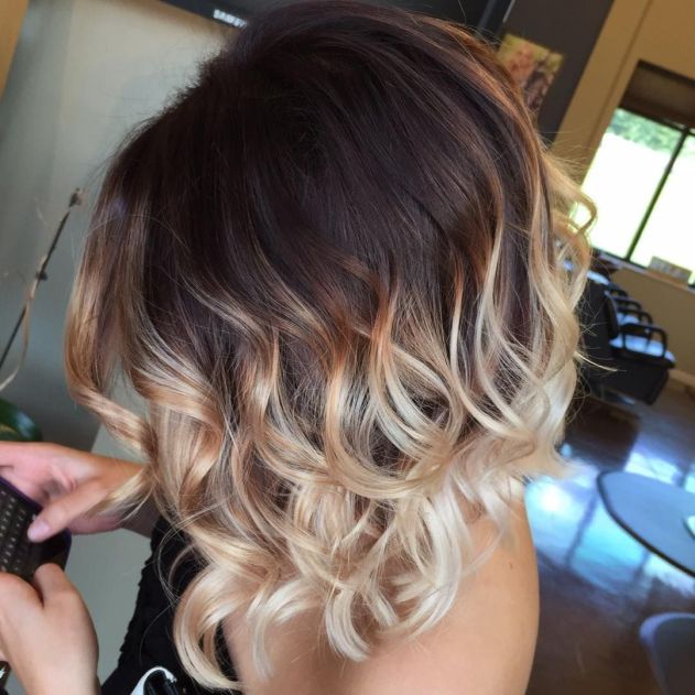 Image result for short ombre hair